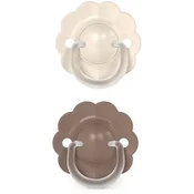 Suavinex Wonderland SX Pro Physiological 6-18 m duda Beige/ Brown 2 kos