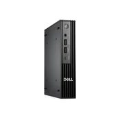 DELL Pro Micro Plus QBM1250 Intel Core Ultra 7 265T, 32 GB RAM, 1 TB SSD, integrirana grafika (UMA), Wi-Fi in Bluetooth, tipkovnica in miška, Windows 11 Pro, 3-letna podpora ProSupport