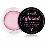 Barry M Glazed Gel Chrome Eyeshadow senčila v gelu za oči odtenek So Persuasive 3.5 g