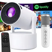 Verk Group HY-300 PRO Android Smart projektor s WiFi, Bluetooth vezom i mikrofonom