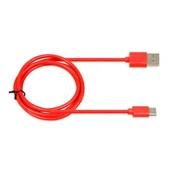 iBOX KABEL I-BOX USB 2.0 TIP C, 2A 1M RDEČ