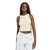 adidas Top Kit Small Logo Rib Tank KS7834 Kremna Slim Fit