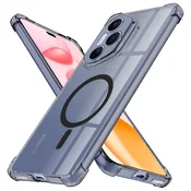 Hibridni ovitek Techsuit Shockproof MagSafe za Honor 400 Pro - smoke black