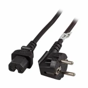 EFB napajalni kabel 220V C15 2m črn