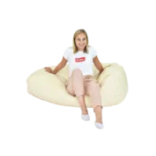 Sedežna vreča hruškasto bež EMI