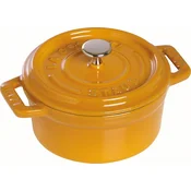 Okrogel lonec za kuhanje, gorčična O 26 cm Staub