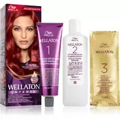 Wella Wellaton Intense permanentna barva za lase z arganovim oljem odtenek 6/45 Red Passion 1 kos