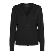 Vero Moda Ženski kardigan Silje, Crni