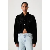 KARL LAGERFELD JEANS Prehodna jakna črna