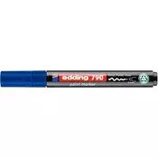 Lakirani marker, 2-3 mm, PCR, EDDING 790, plava 4-790PCR003
