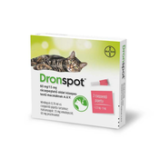 Dronspot raztopina za srednje velike mačke A.U.V. 2x0,7 ml