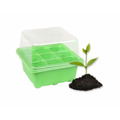 GARDEN LINE Mini rastlinjak za kalitev z 9 celicami, plastičen 1 szt