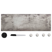 vidaXL vidaXL Stenska magnetna tabla iz stekla 60x20 cm, (20729579)