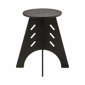SoBuy SoBuy lesena raztegljiva mizica črne barve v skandinavskem slogu, (21123459)