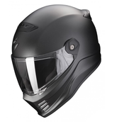Motociklisticka kaciga SCORPION COVERT FX biserno crna mat