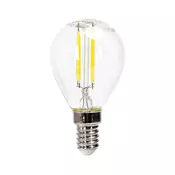 LED sijalica VINTAGE G45 E14/6W/230V 6500K - Aigostar