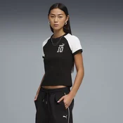 FUTURE.PUMA.ARCHIVE Slim Ringer Tee Women, Clothing, Black, S