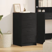 Kreveta s ladicama Crni hrast 40 x 41 x 75 cm Konstruirano drvo