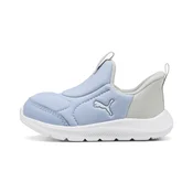 PUMA Fun Racer 2 SLIPTECH™ Shoes Toddlers, Shoes, Chambray Blue/White/Cool Light Gray, 23