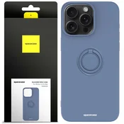 Spacecase SPACECASE SILIKONSKI OVITEK RING ZA IPHONE 15 PRO MAX MODER OVITEK, (21964226)