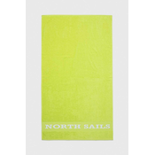 Bombažna brisača North Sails zelena barva