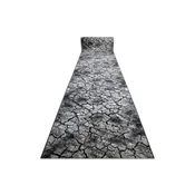 RugsX Tekač SILVER Terra razpokana tla siva 80 80x460 cm, (22014527)
