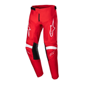 Dječje motokros hlače Alpinestars Racer Lurv 2024 crveno-bijele