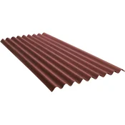 Onduline Base Bitumenska valovita plošča rdeča 2.000 mm x 855 mm