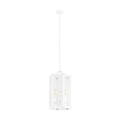 Argon 1251 - Lestenec na verigi BODRUM 3xE27/15W/230V bela