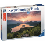 Ravensburger Puzzle Blejsko jezero, Slovenija 3000 kosov