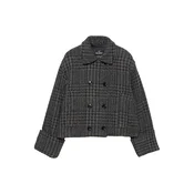 Pull&Bear Prehodna jakna siva/antracit