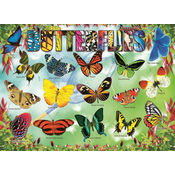 EuroGraphics Puzzle Vrtni metulji 100 kosov
