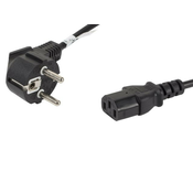 LANBERG CEE 7/7 prema IEC 320 C13 KABEL ZA NAPAJANJE 1,8 M crni