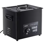 VEVOR Ultrazvočni čistilec 10L 370x300x320 mm iz nerjavečega jekla
