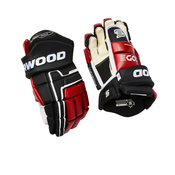 Hokejske rokavice SHER-WOOD Code Encrypt 2 Black/Red/White Junior 10 palcev