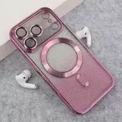 Maska Mag Case Electroplated za iPhone 17 Pro Max roze