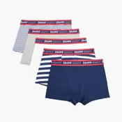 Cropp - 5 pack bokserica s printom - navy