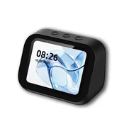KJB Bluetooth budilka z zvočnikom, prikazom fotografij in nočno lučko, črna