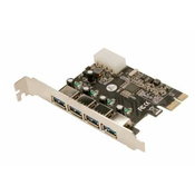 LOGILINK kontroler PCI-E 4X USB 3.0 PC0057