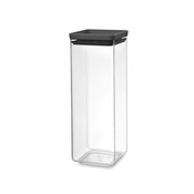 kozarec Square Brabantia siv pokrov 2,5 l
