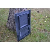 DZ061 - 29 x 44 - litoželezna kuhinjska vrata za kamin in pepelnik, baker