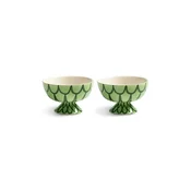 Komplet posod &k amsterdam sirene green 250 ml 2-pack