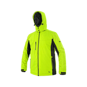Podložena softshell zimska jakna CXS VEGAS rumeno-črna