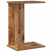 Vidaxl Stranska miza Star les 35 x 25 x 50 cm Konstruiran les