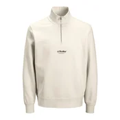 Jack & Jones Junior Majica JJESOHO kremna/črna