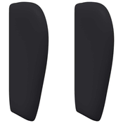 Uši uzglavlja Crna 40 x 23 x 6 cm PVC