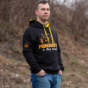 Pulover Mikbaits Sweatshirt FANS team – črn XXXL