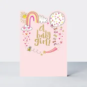 Rachel Ellen Cestitka A Baby Girl, Roze