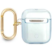 Guess Etui Guess Strap Collection za AirPods 1/2 - modro