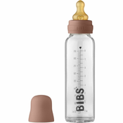 BIBS Baby Bottle steklena steklenička 225ml (Woodchuck)